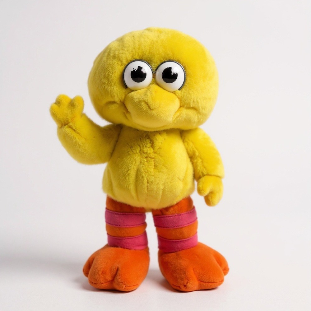 Sesame Street Big Bird Plush‎ Toy Stuffed Animal Collectible Yellow Orange
